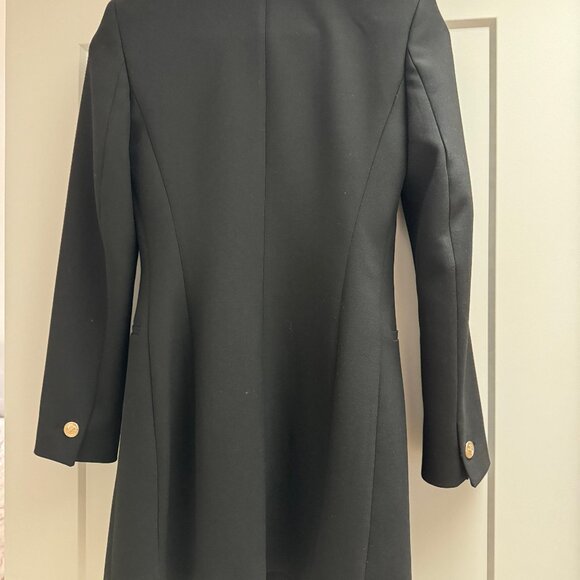 Zara Black Blazer-Long style - Picture 2 of 2